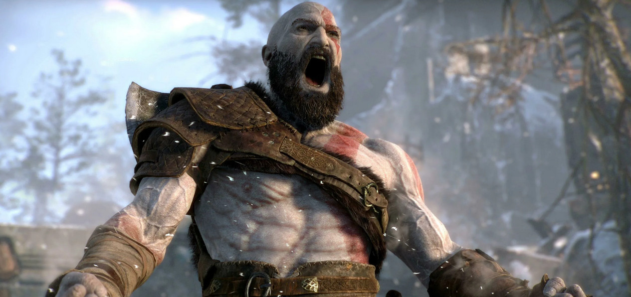 Обложка: скриншот God of War