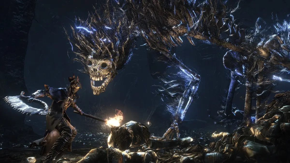 Обложка: скриншот Bloodborne