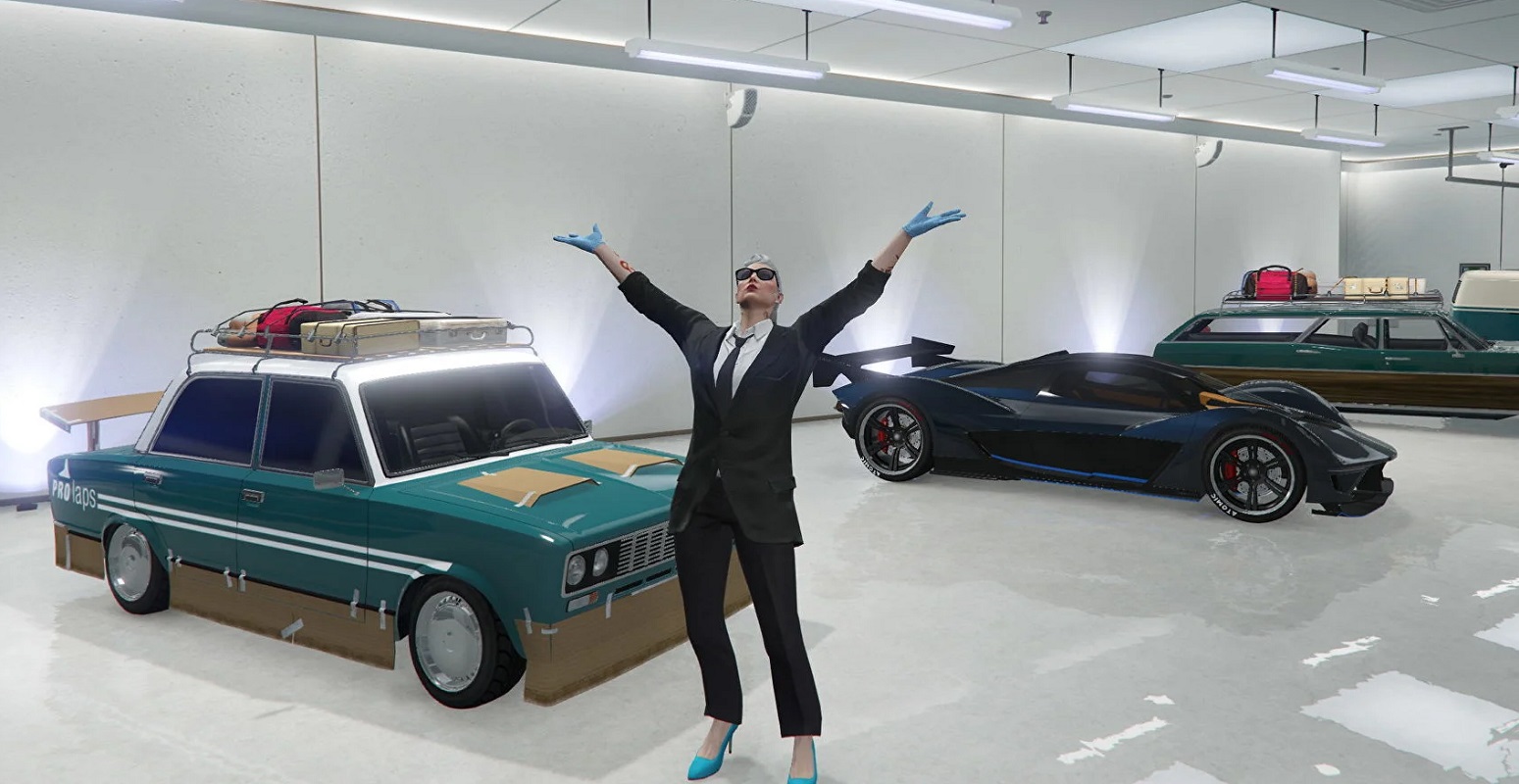 Обложка: скриншот игры GTA Online
