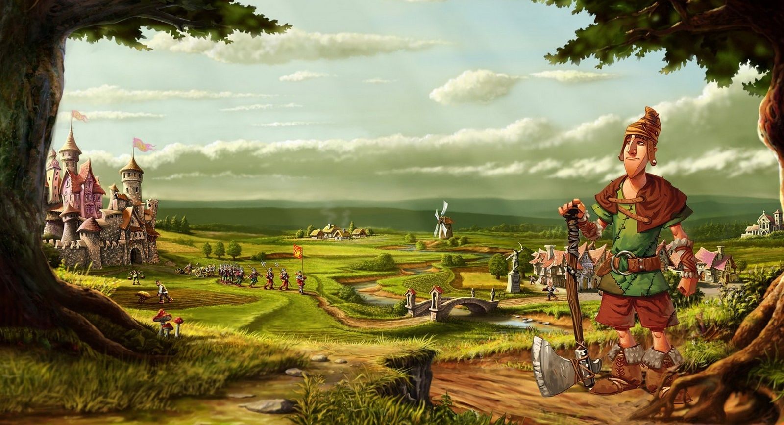 Скриншот The Settlers Online