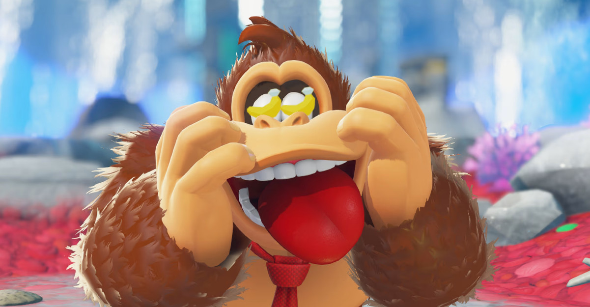 Обложка: скриншот Donkey Kong Bananza