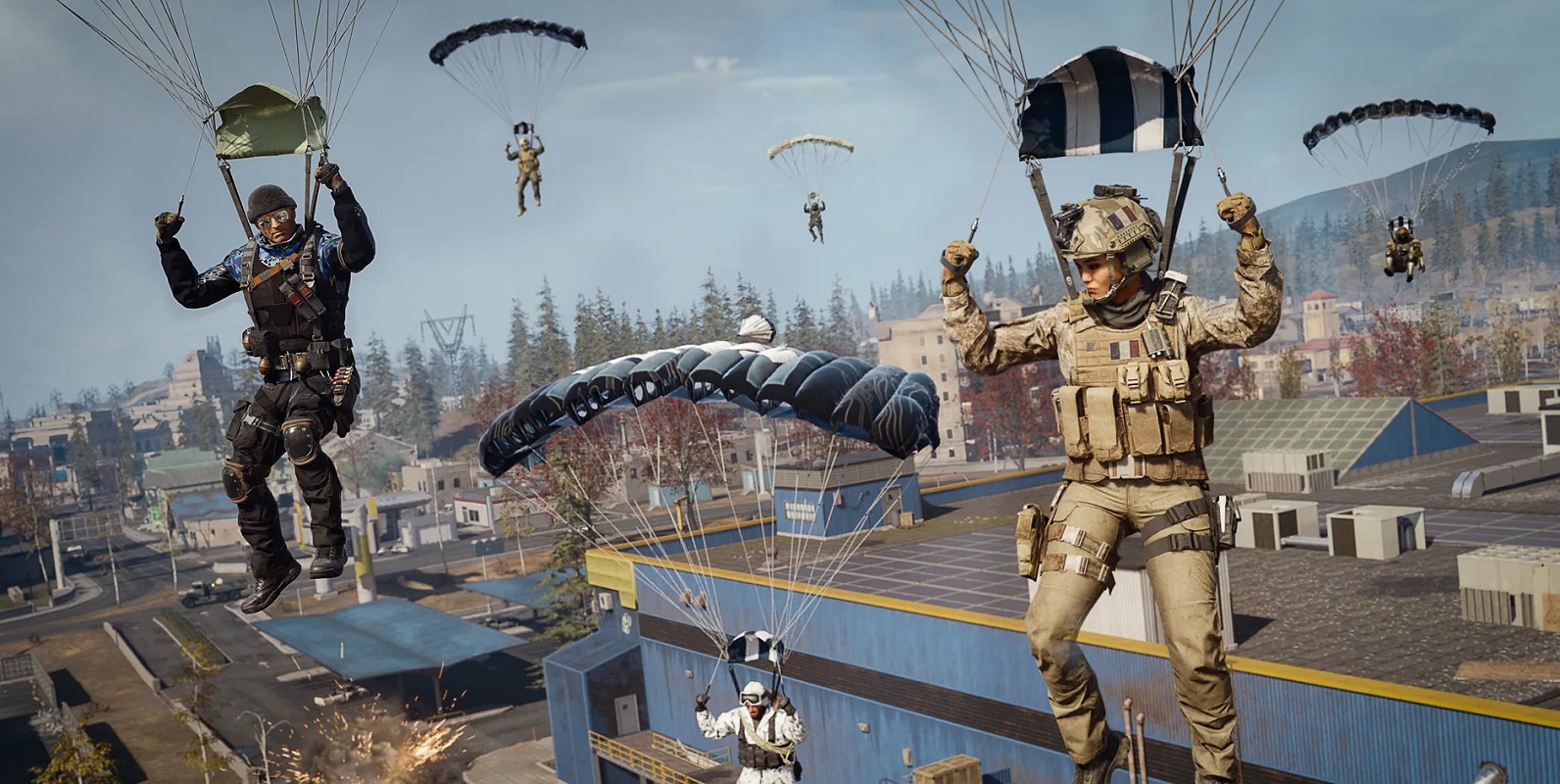 Обложка: скриншот игры Call of Duty: Warzone