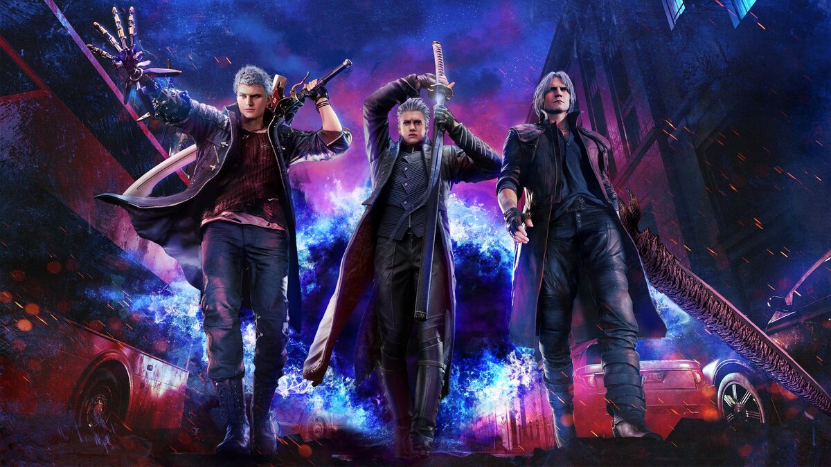 Обложка: Devil May Cry 5