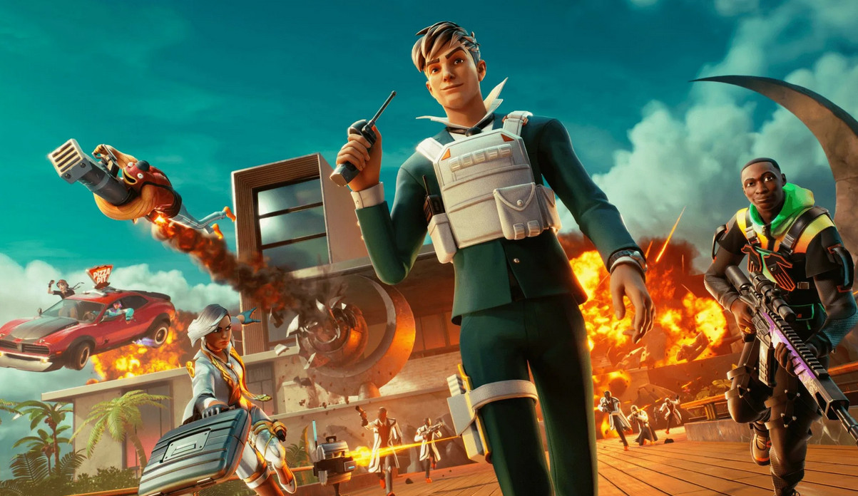 Обложка: постер Fortnite