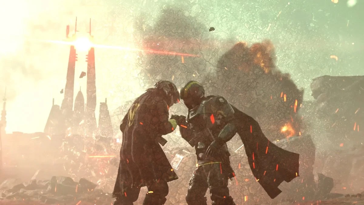 Обложка: скриншот игры Helldivers 2