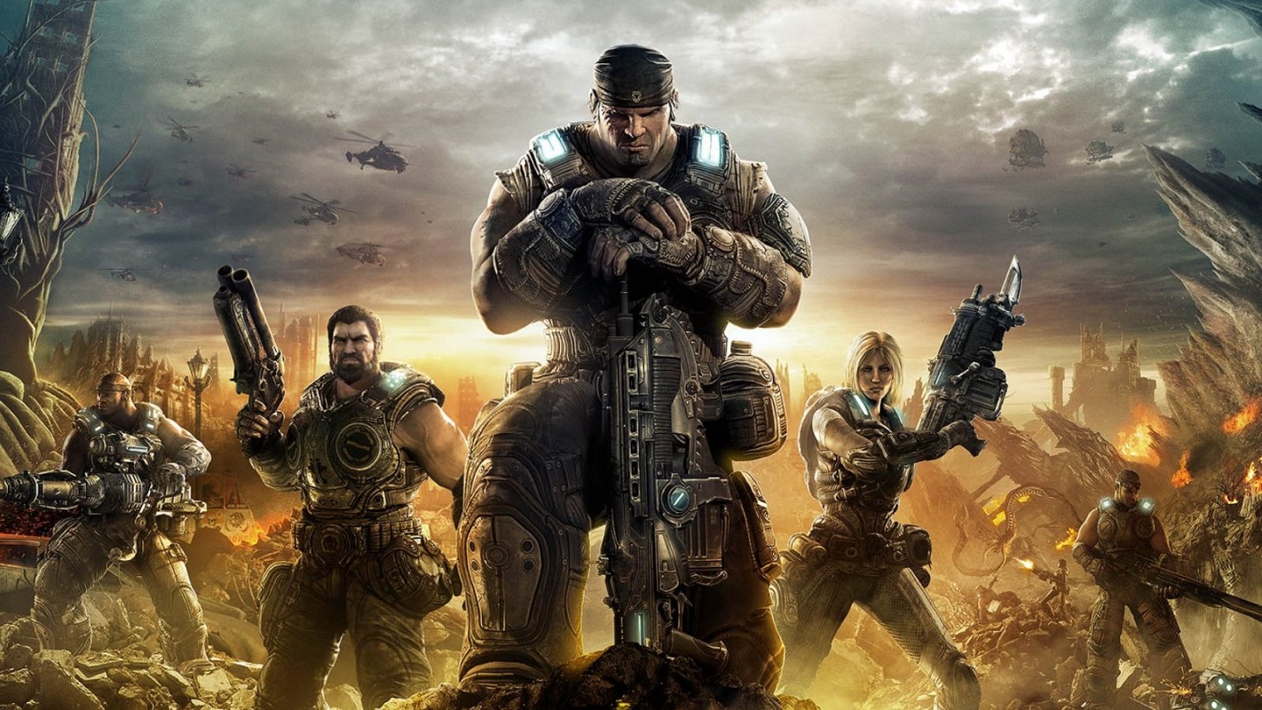 Обложка: Gears of War