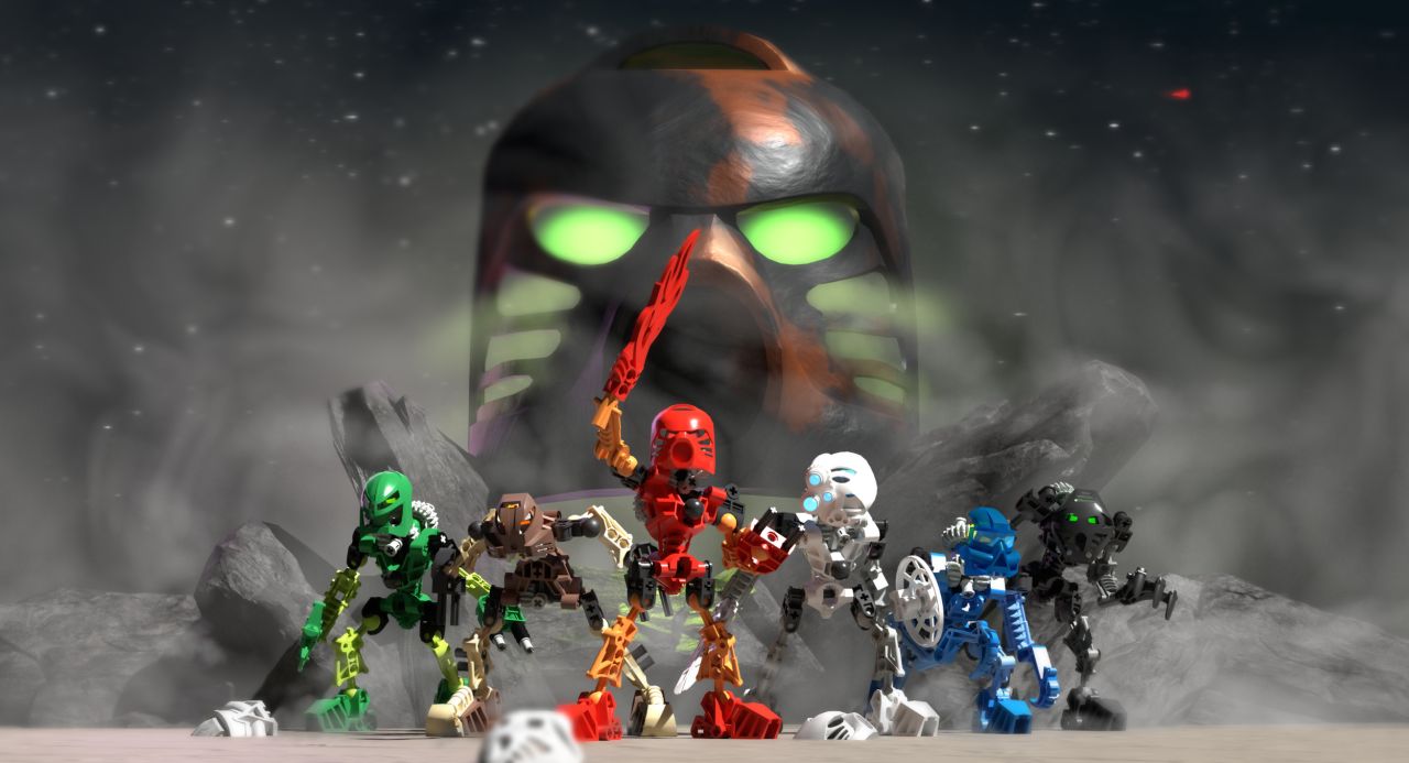 Арт Bionicle: Masks of Power