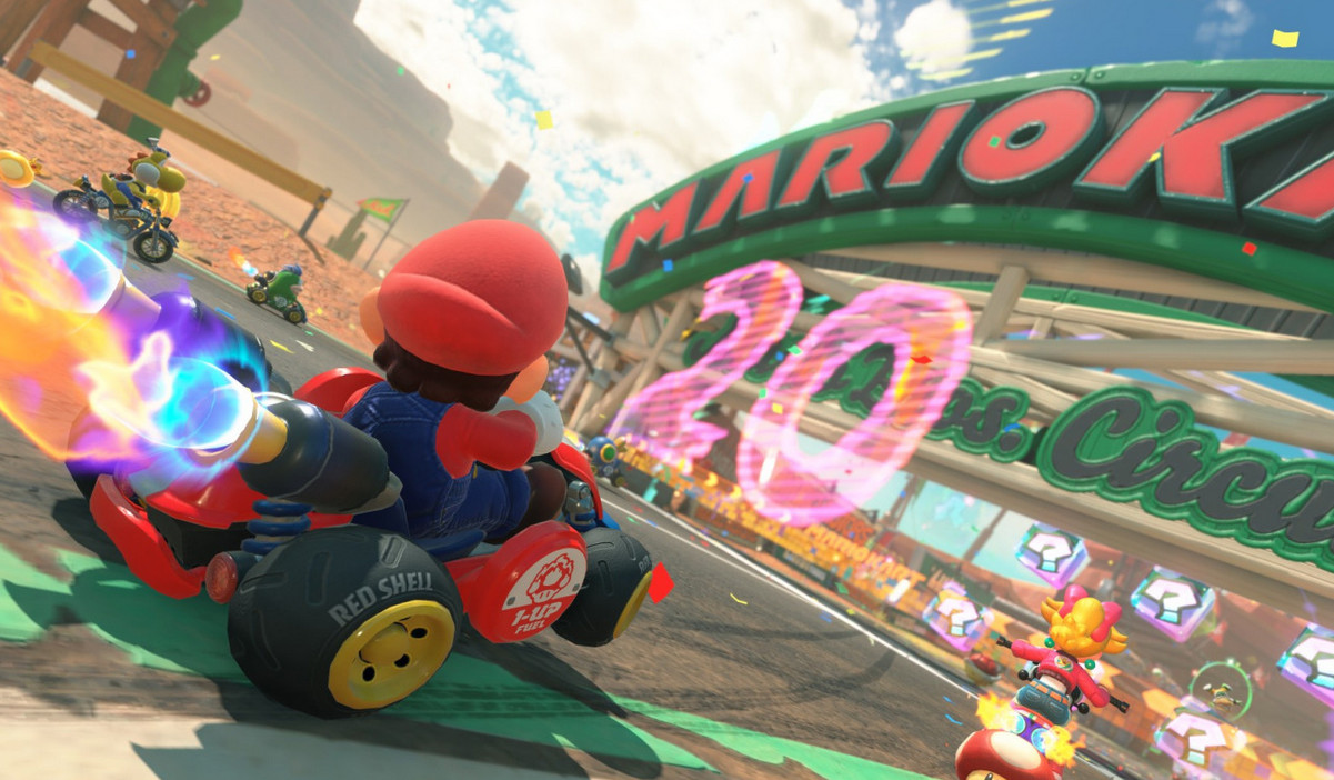 Обложка: скриншот Mario Kart World