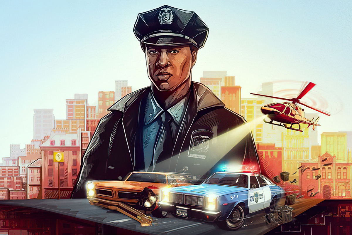 Обложка: видеоигра The Precinct