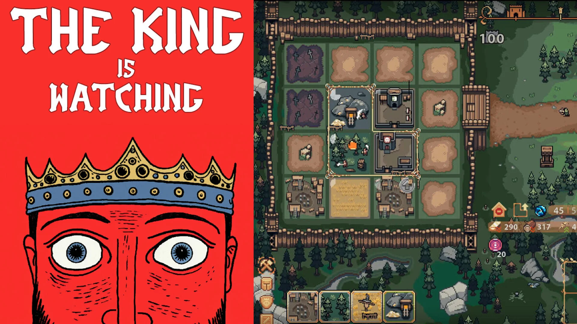 The King is Watching: инди-стратегия с королевским размахом выходит в 2025 