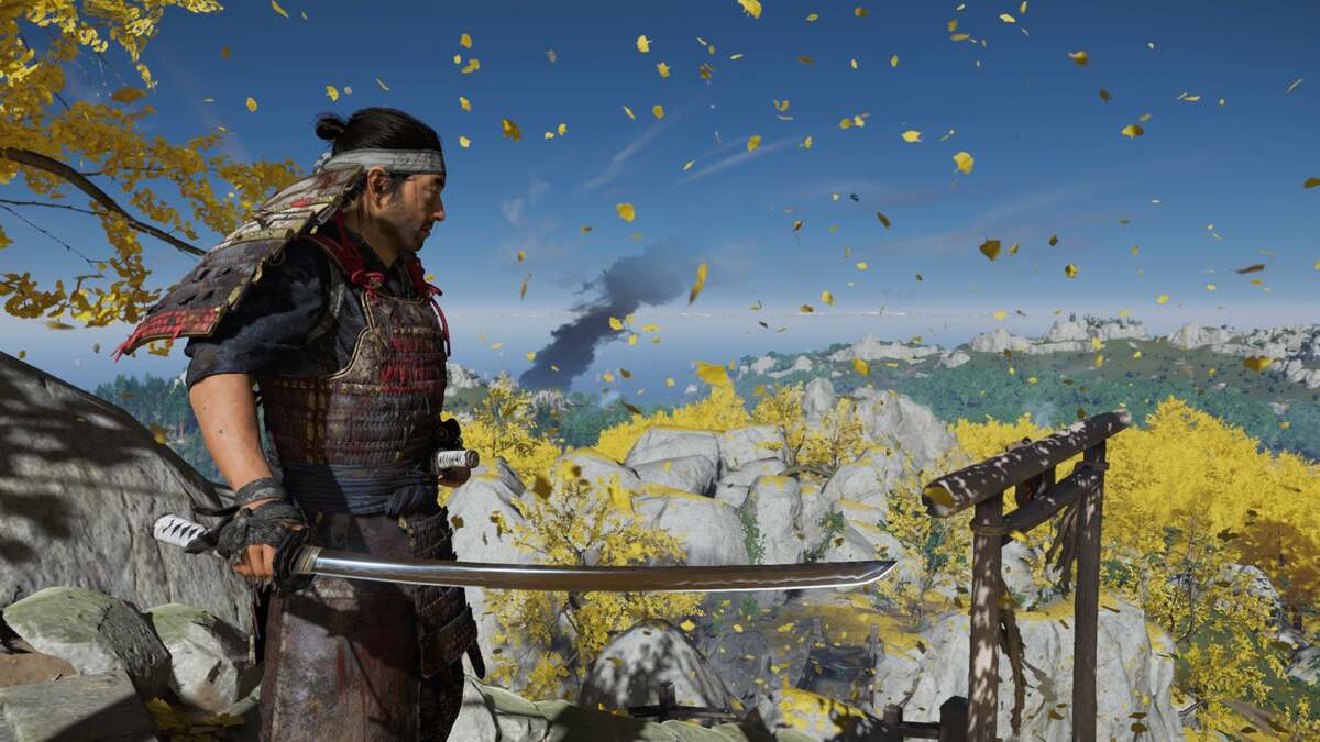 Обложка: Ghost of Tsushima