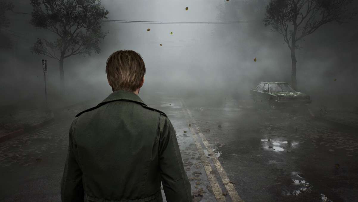 Обложка: скриншот ремейка Silent Hill 2
