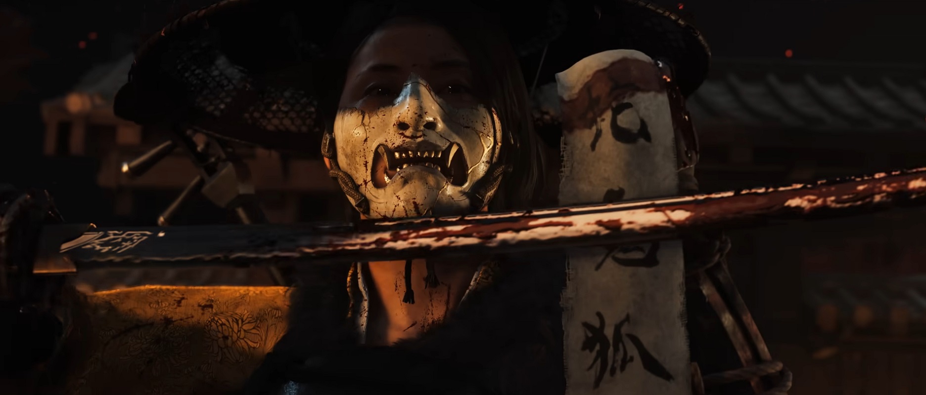 Обложка: скриншот игры Ghost of Yotei
