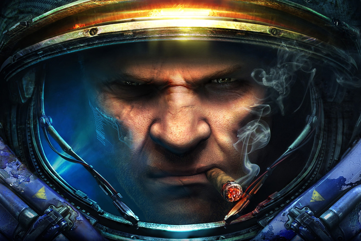 Обложка: видеоигра StarCraft II