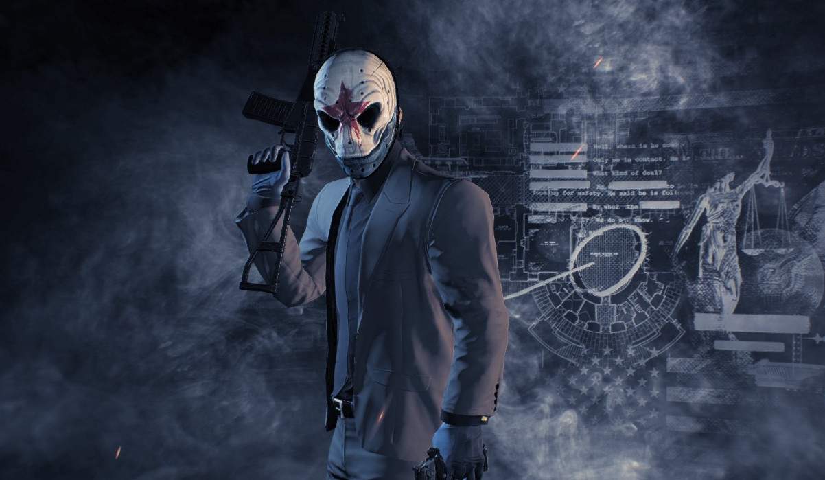 Обложка: постер Payday 2