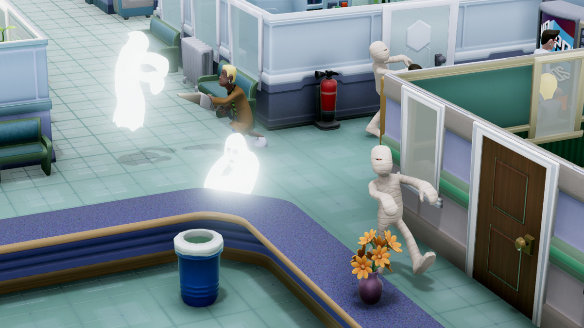 Обложка: скриншот Two Point Hospital