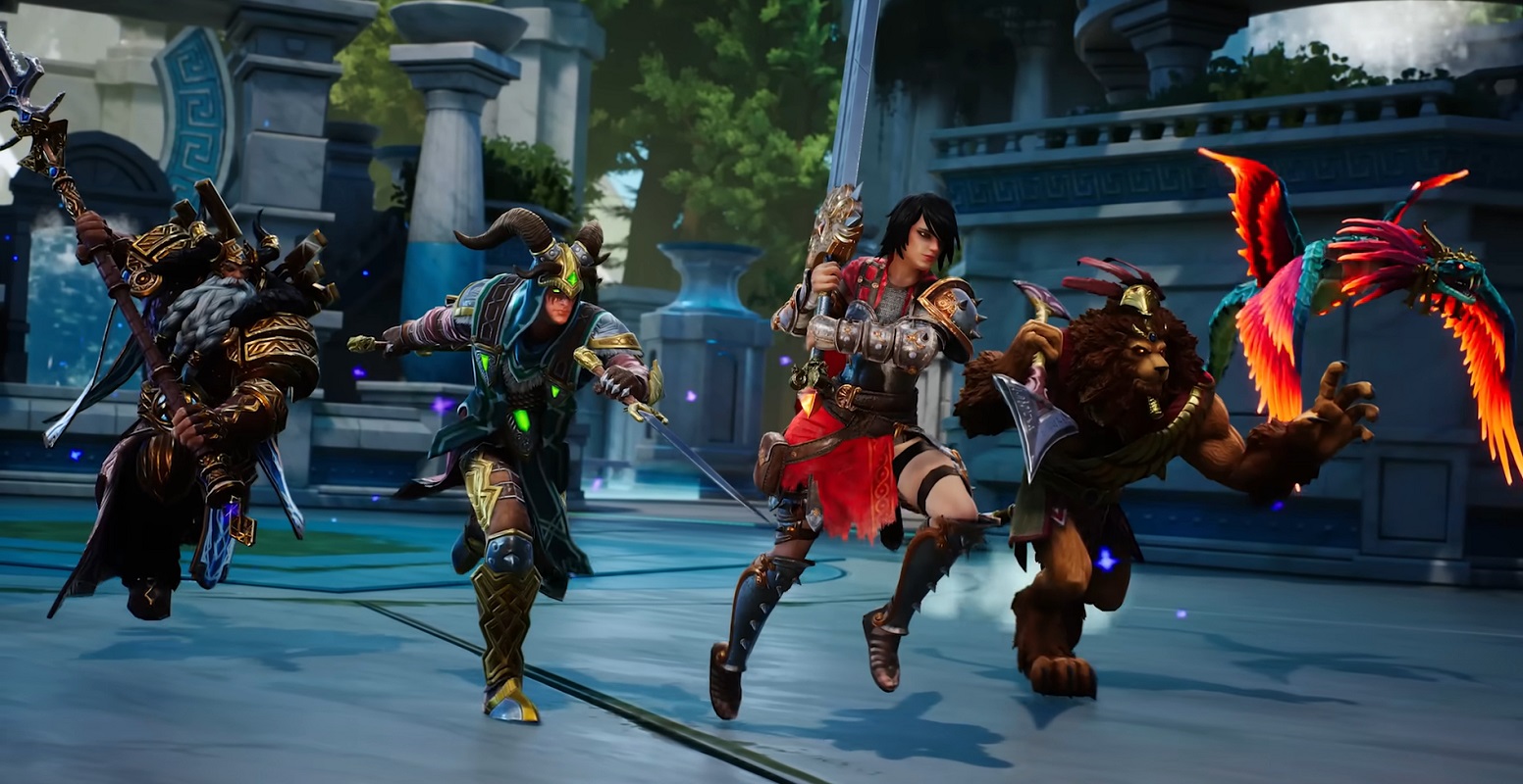 Обложка: скриншот игры Smite 2