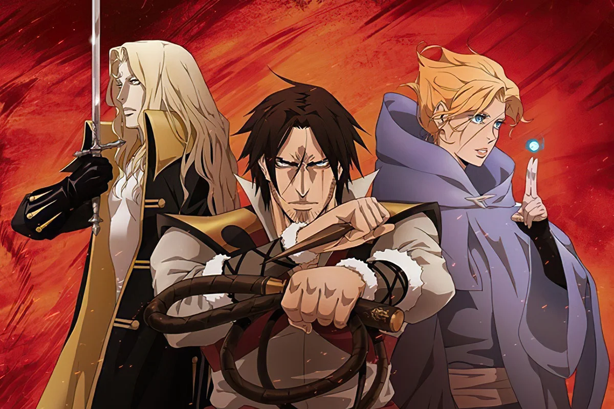 Обложка: мультсериал Castlevania
