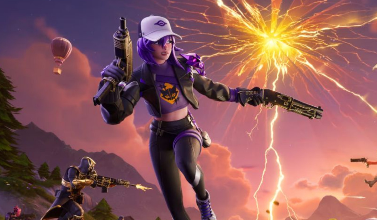 Обложка: постер Fortnite