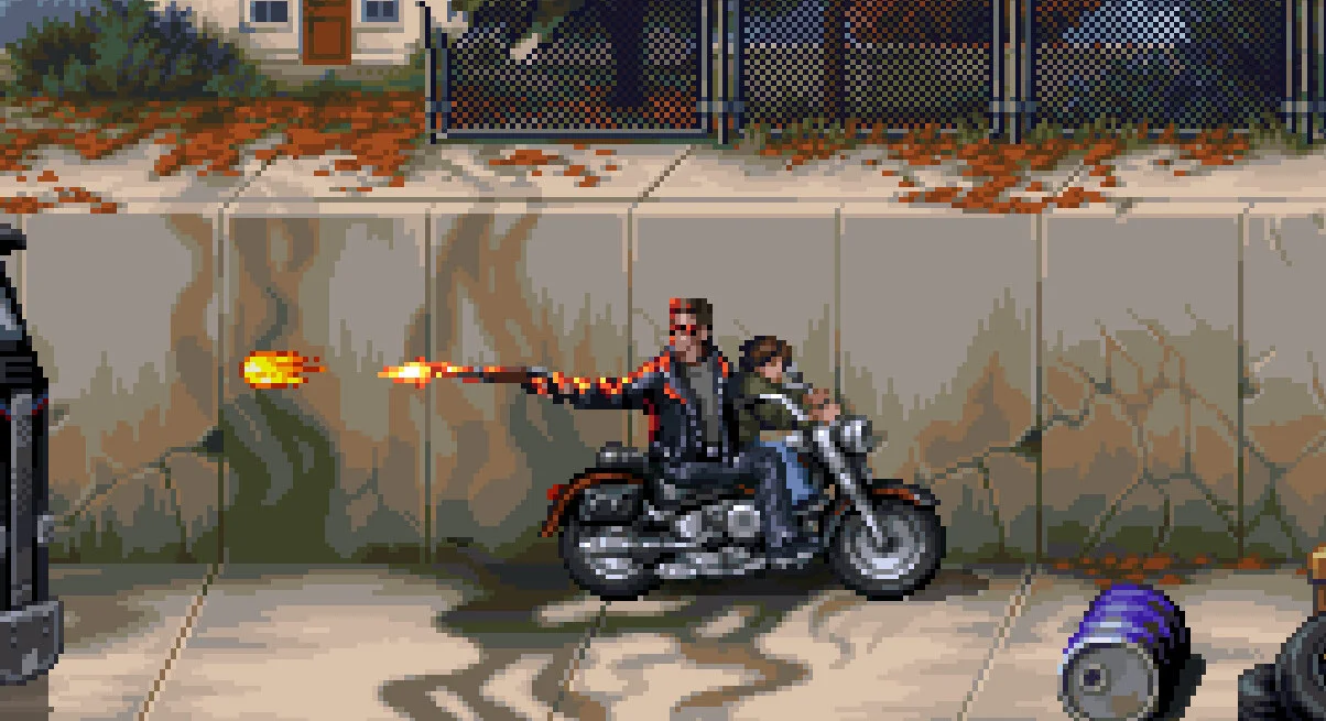 Дизайнер Terminator 2D: No Fate рассказал об источниках вдохновения и двух главных героях - изображение 1
