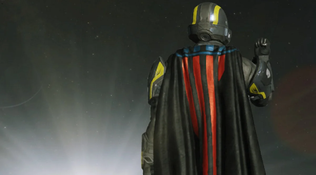 Игрокам Helldivers 2 начали раздавать плащ в честь ревью-бомбинга 2024 года