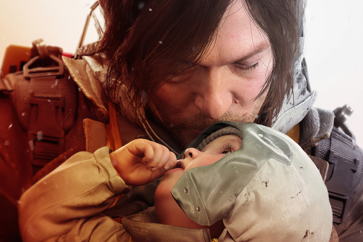 Обложка: видеоигра Death Stranding 2: On the Beach