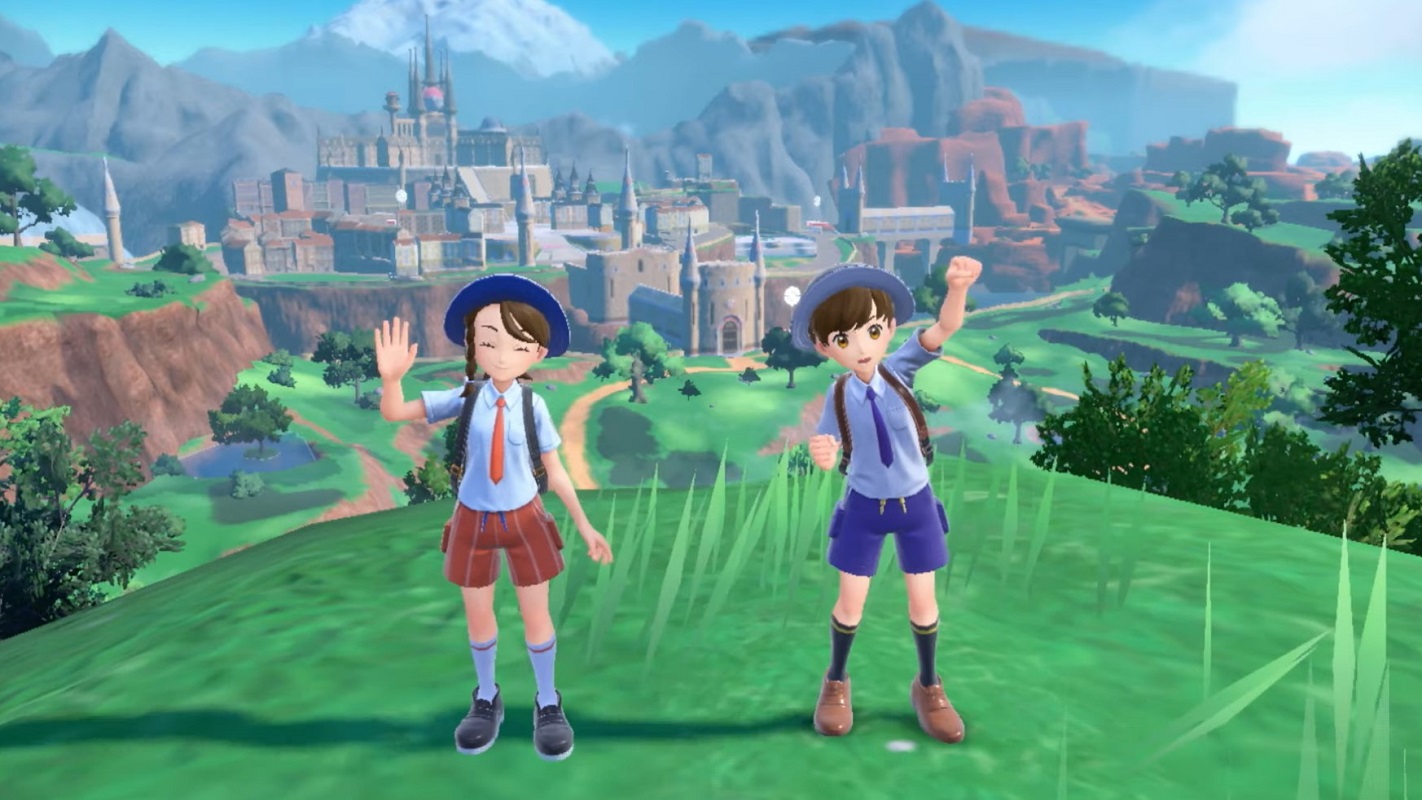 Обложка: игры Pokemon Scarlet & Pokemon Violet