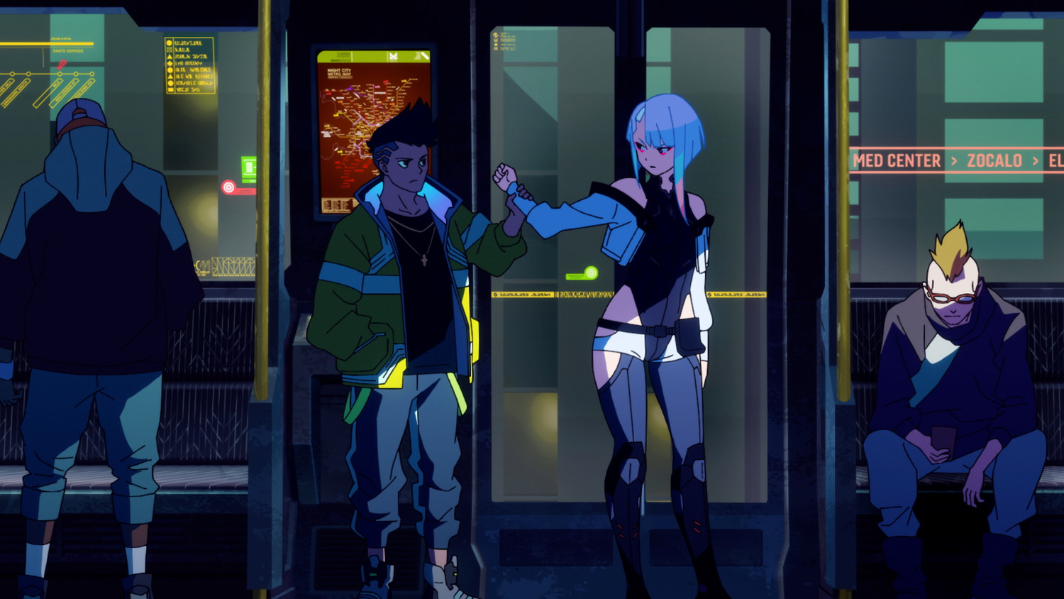 Обложка: кадр из аниме Cyberpunk: Edgerunners