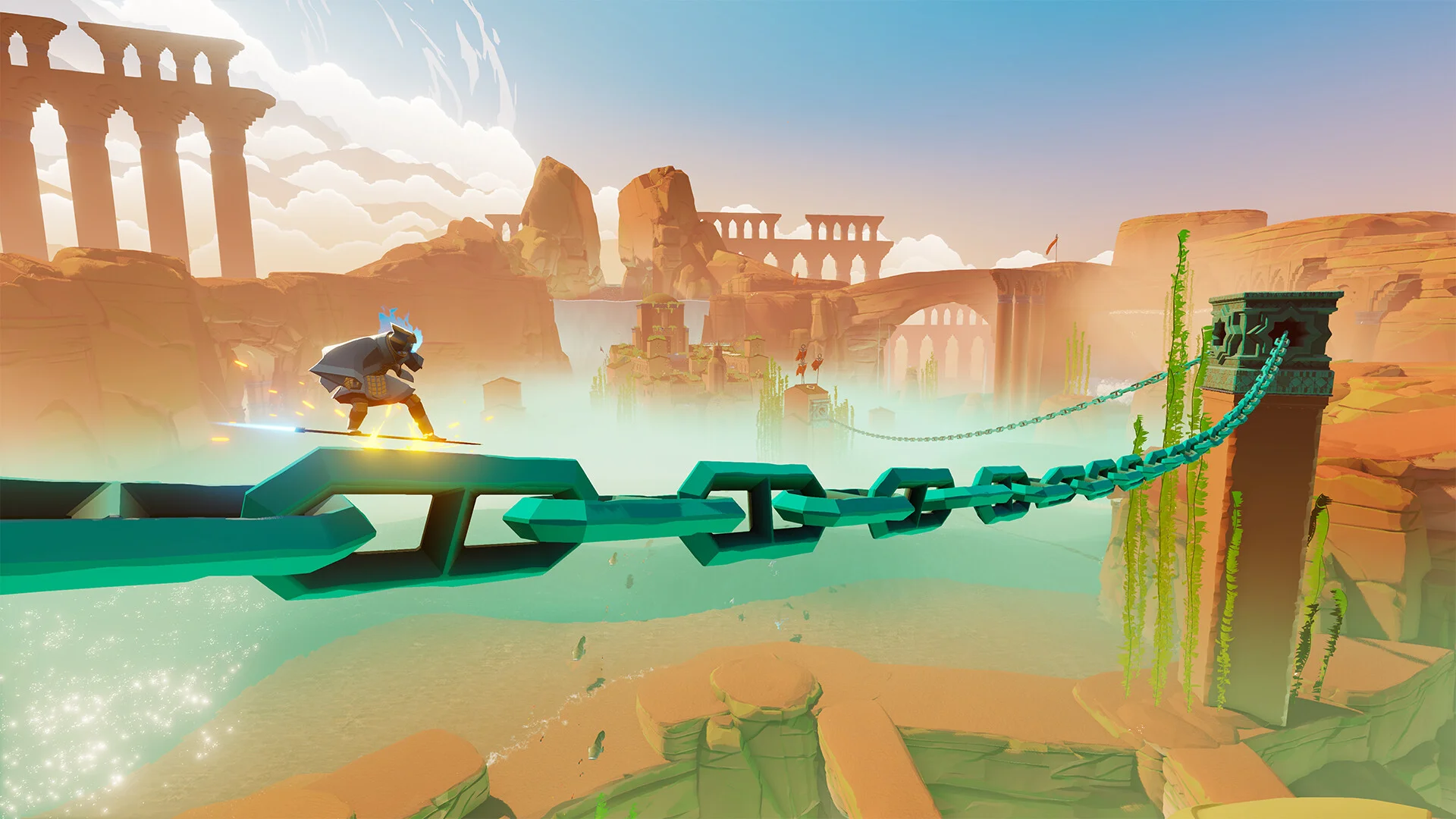 Sword of the Sea: сёрф по дюнам загробного мира от создателя Journey
