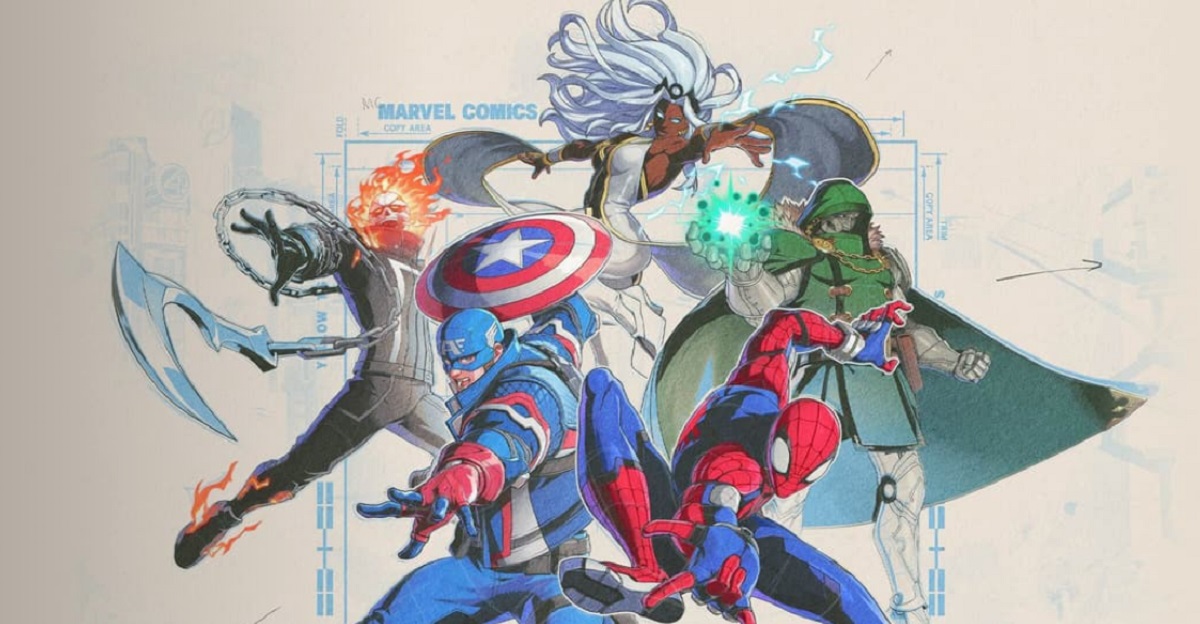 Обложка: игра Marvel Tokon: Fighting Souls