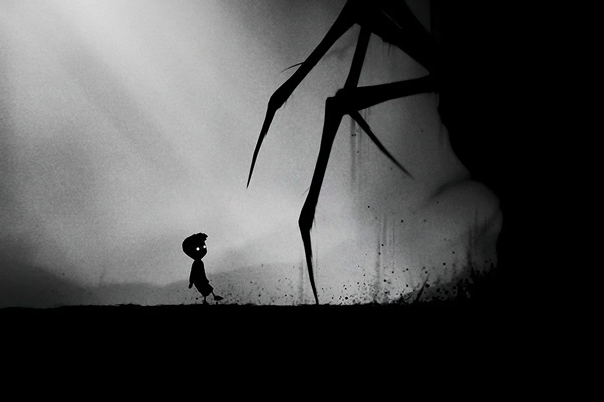 Обложка: видеоигра Limbo