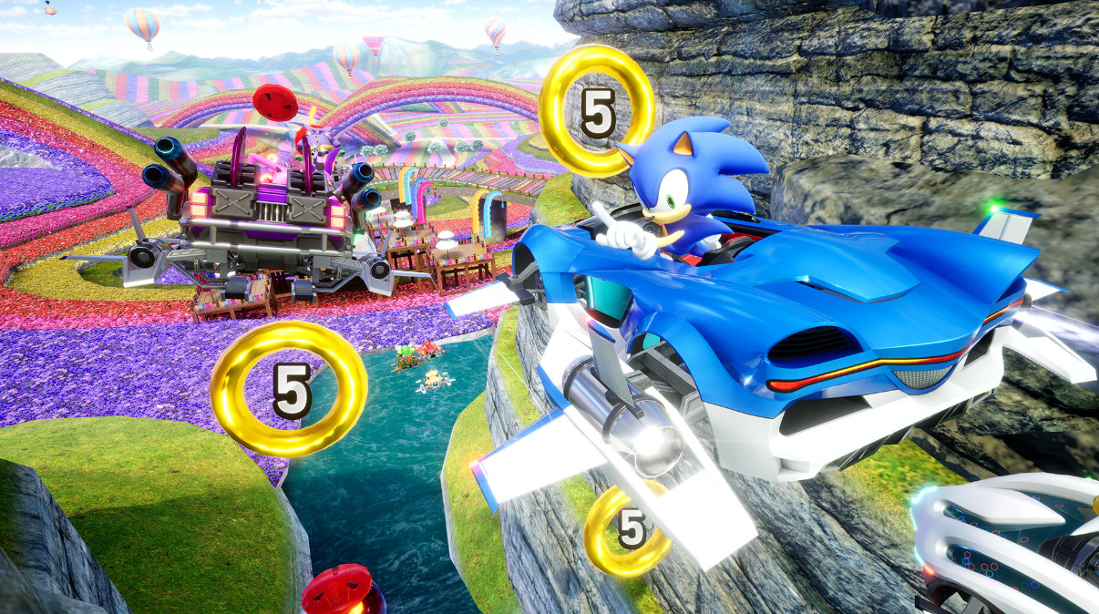 Обложка: скриншот Sonic Racing: CrossWorlds