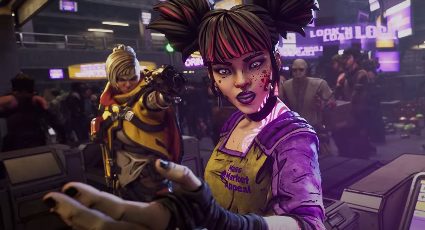 Кадр из трейлера Borderlands 4