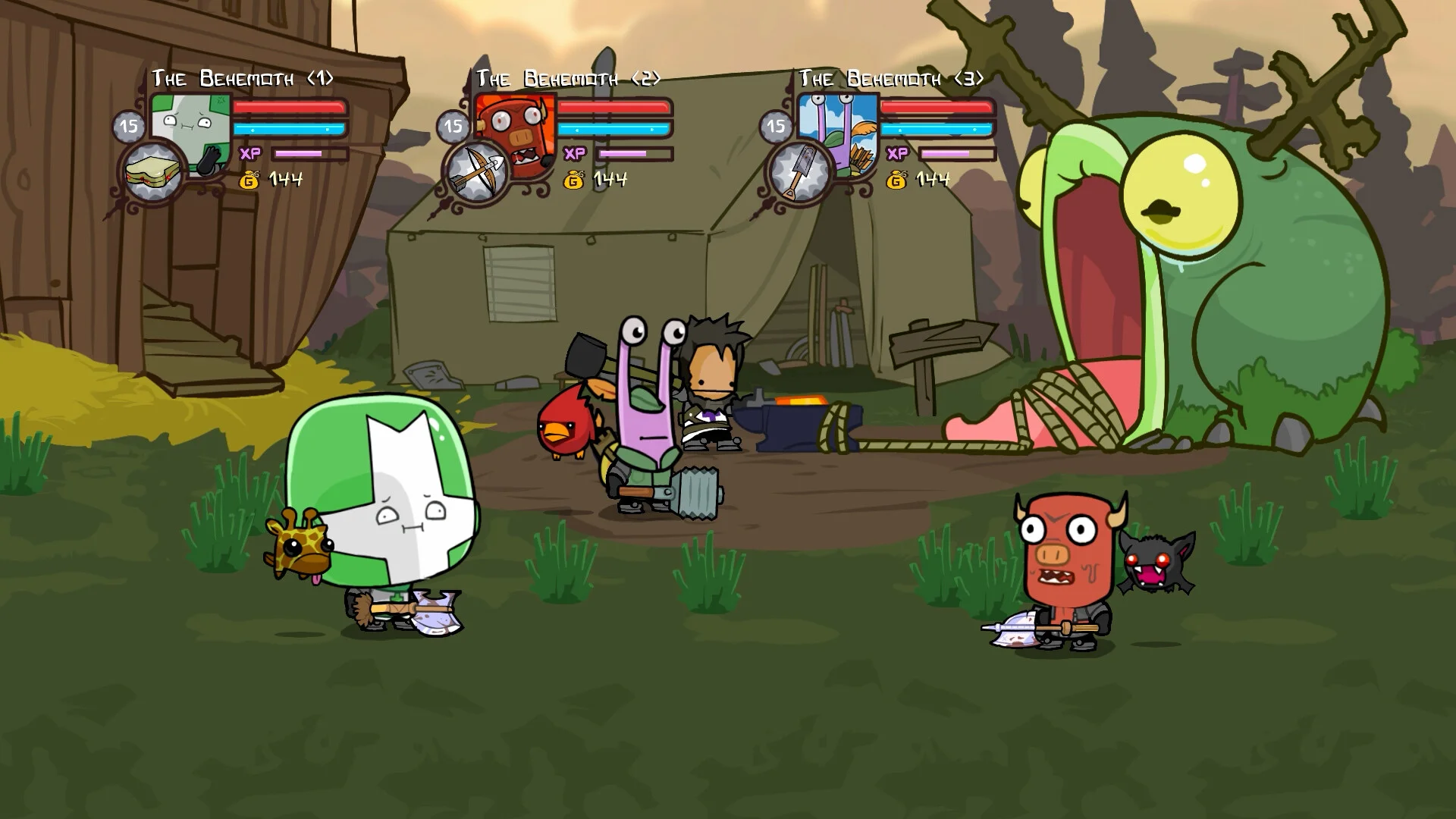 DLC Painter Boss Paradise для аркадного слэшера Castle Crashers выйдет 7 августа