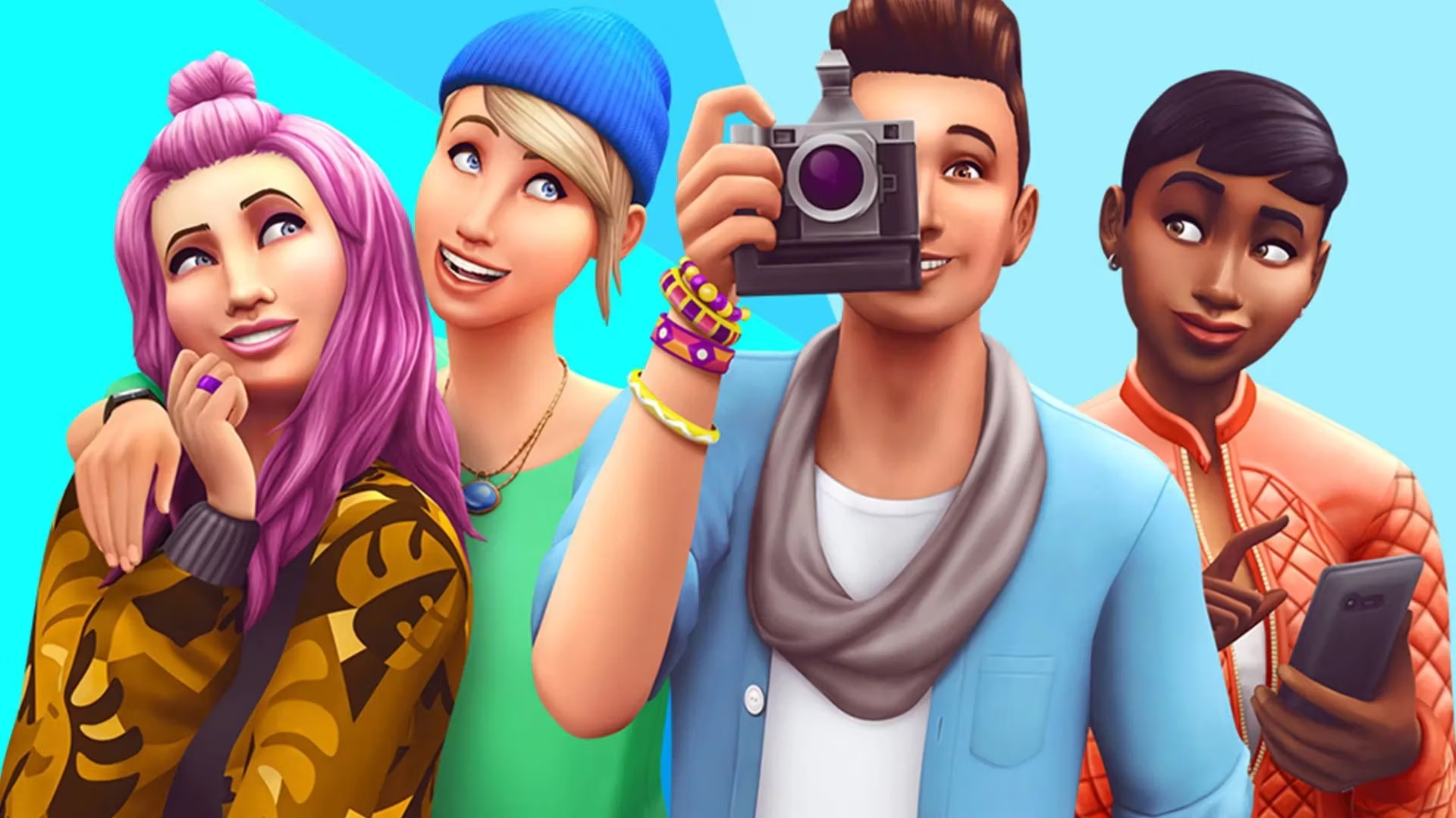 Обложка: видеоигра The Sims 4