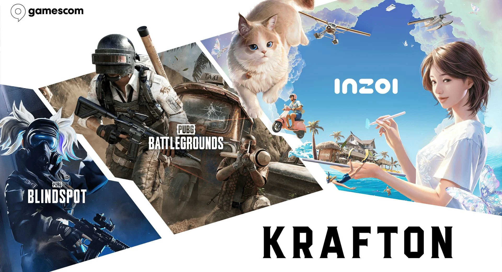 Krafton едет на gamescom 2025 с тремя хитами: что покажут в Кёльне