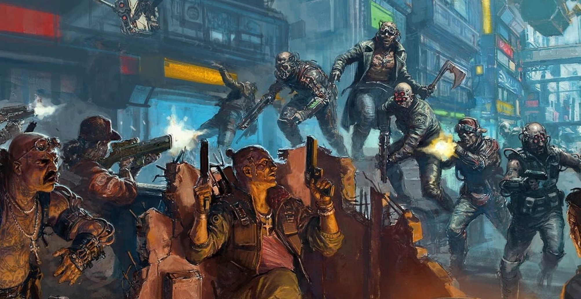 Обложка: Cyberpunk 2077: Банды Найт-Сити