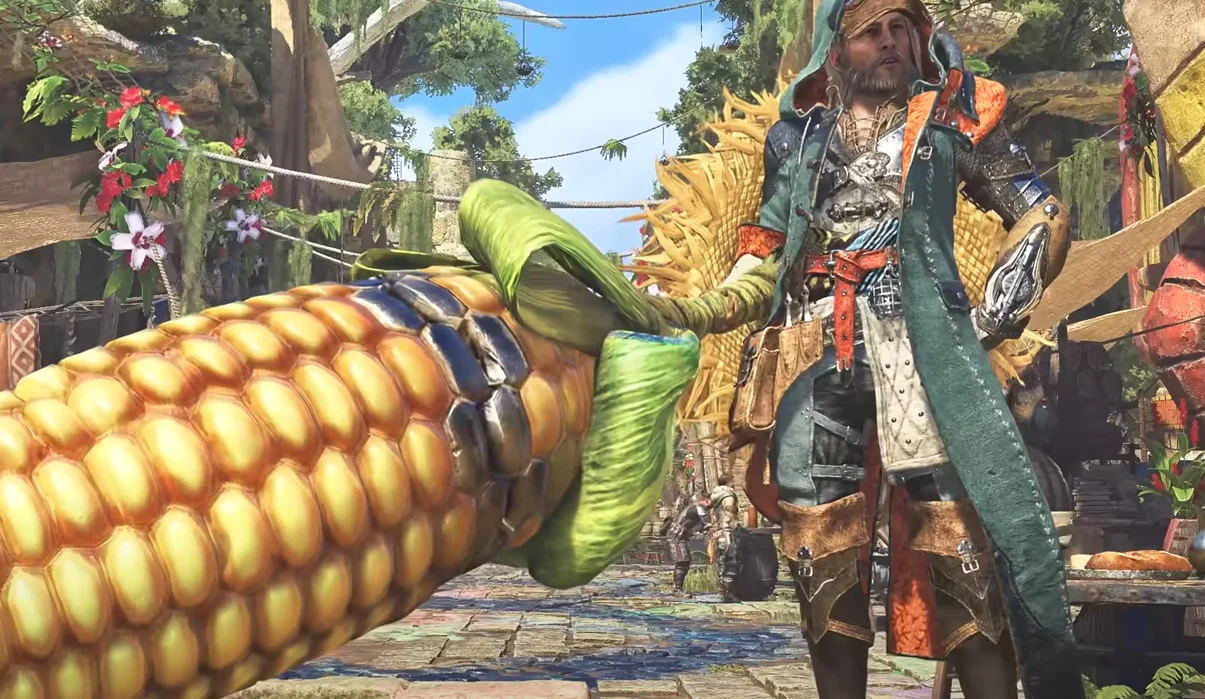 Monster Hunter Wilds: летний фестиваль с кукурузным оружием и стильными нарядами