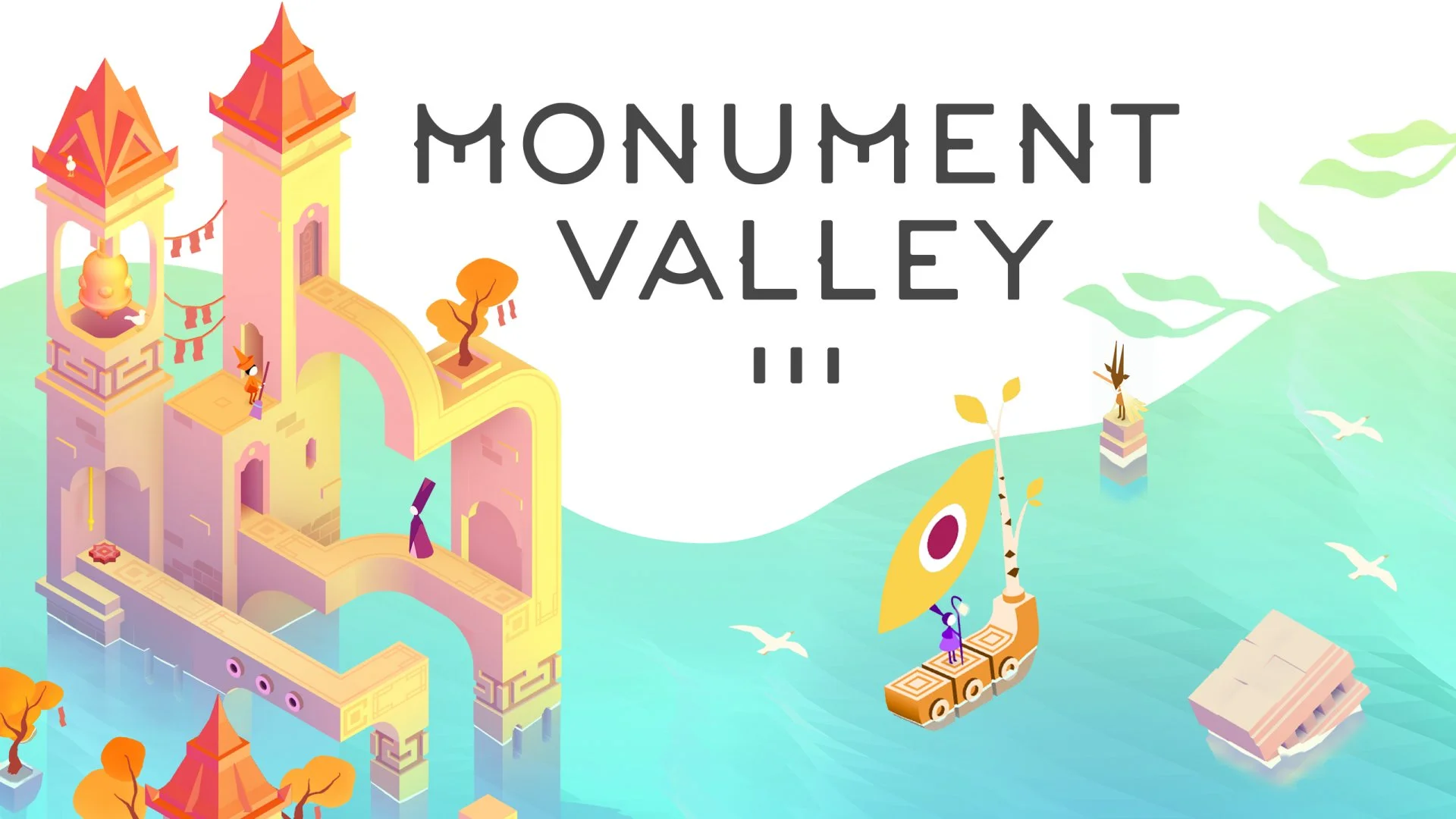 Живописная головоломка Monument Valley 3 стала доступна на ПК и консолях - изображение 1