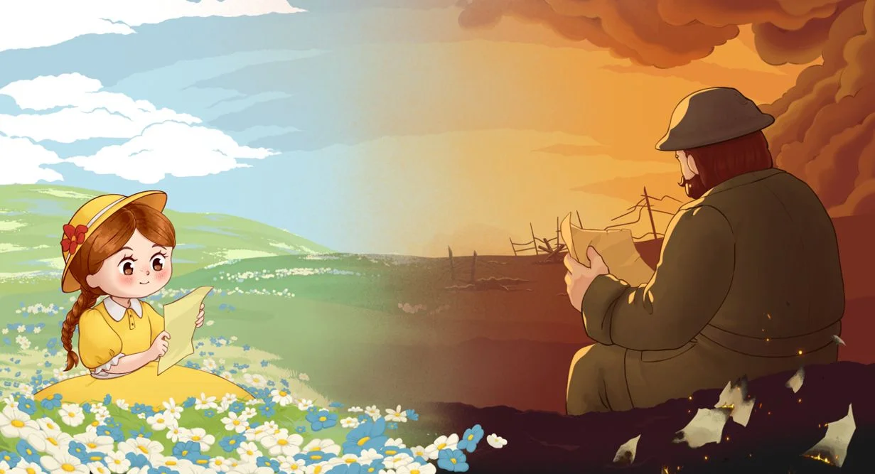 Милое приключение о войне «Письма войны» выйдет 14 августа в Steam