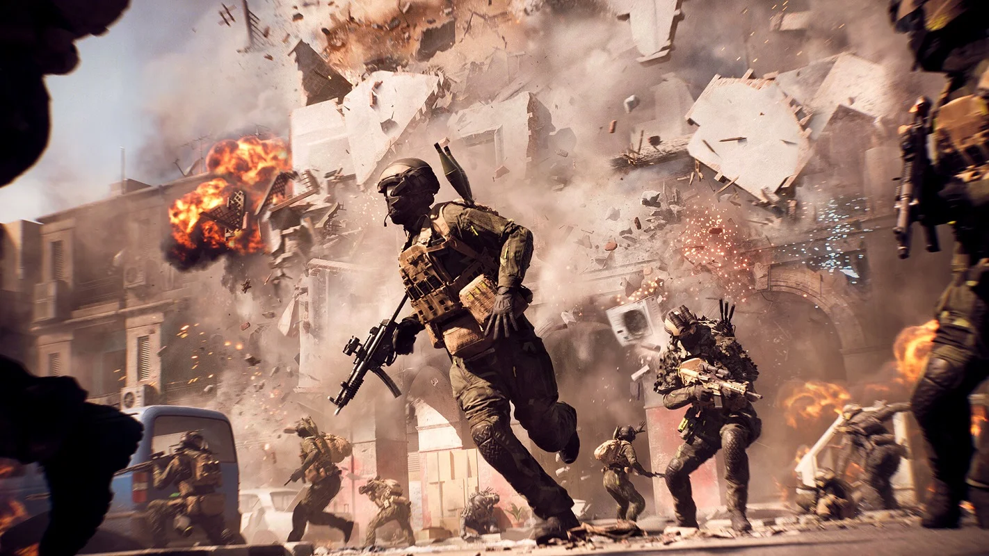 Обложка: скриншот игры Battlefield 6