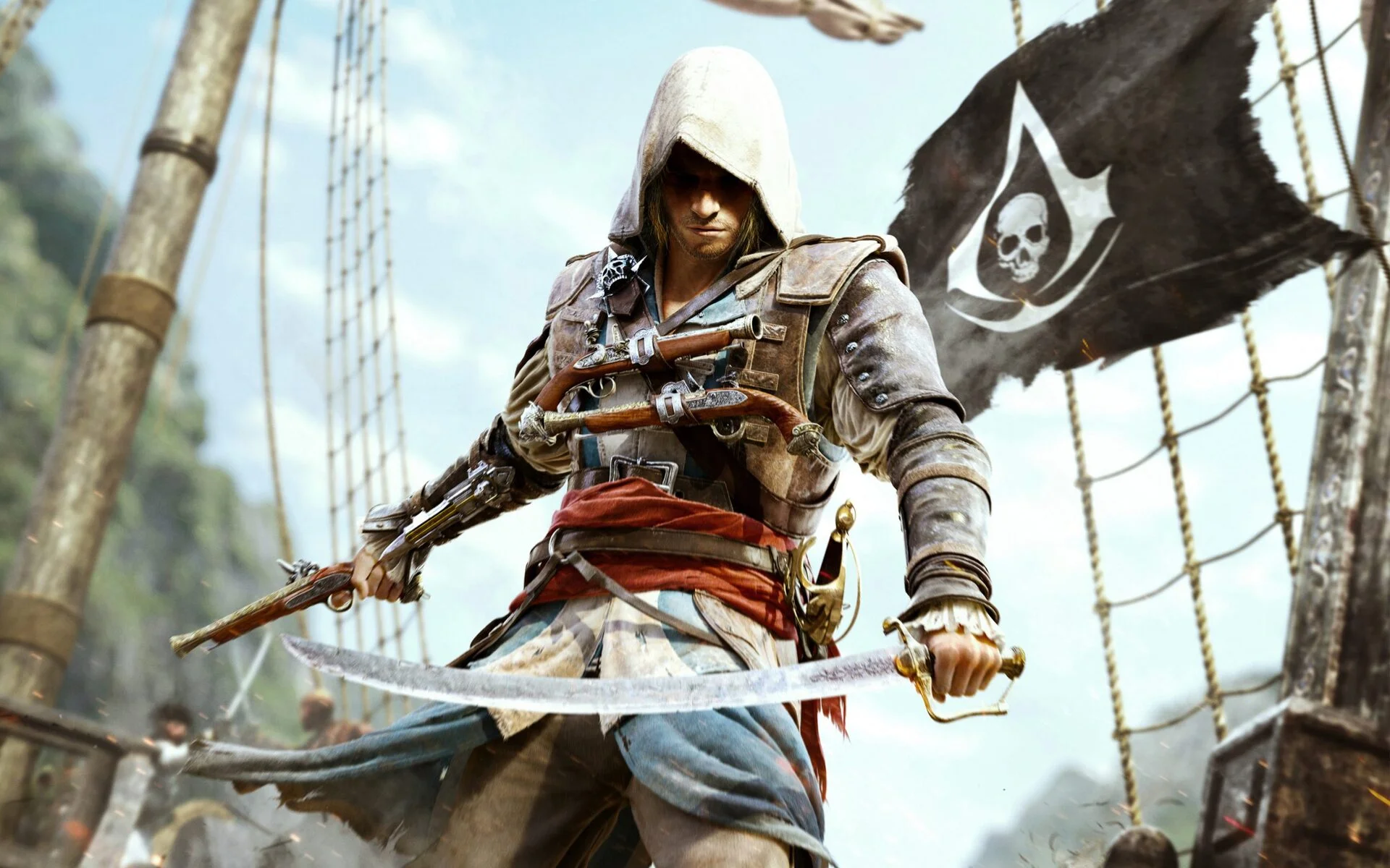 Обложка: постер Assassin's Creed IV: Black Flag