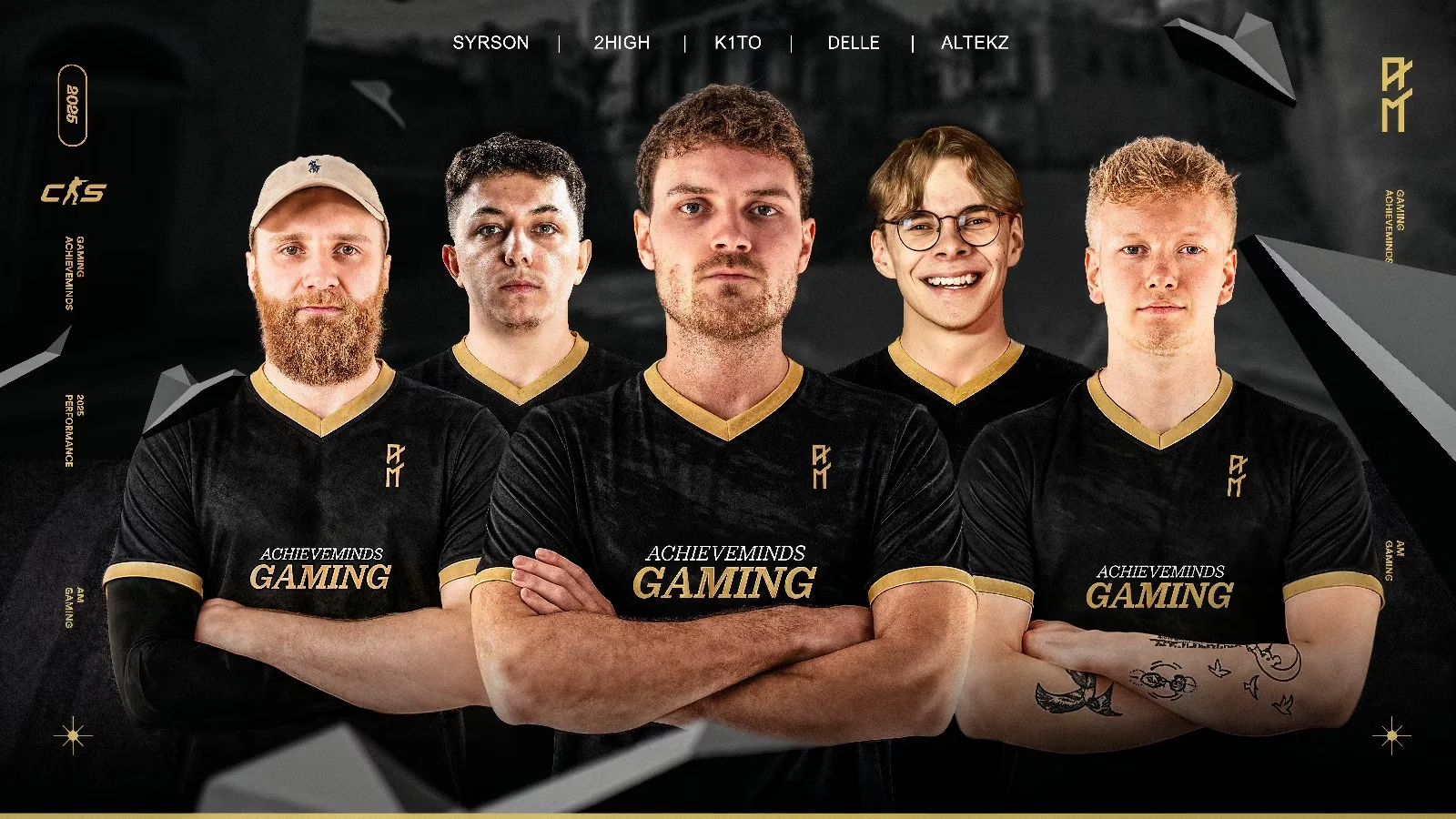 ACHIEVEMINDS запускает команду AM GAMING по Counter-Strike 2