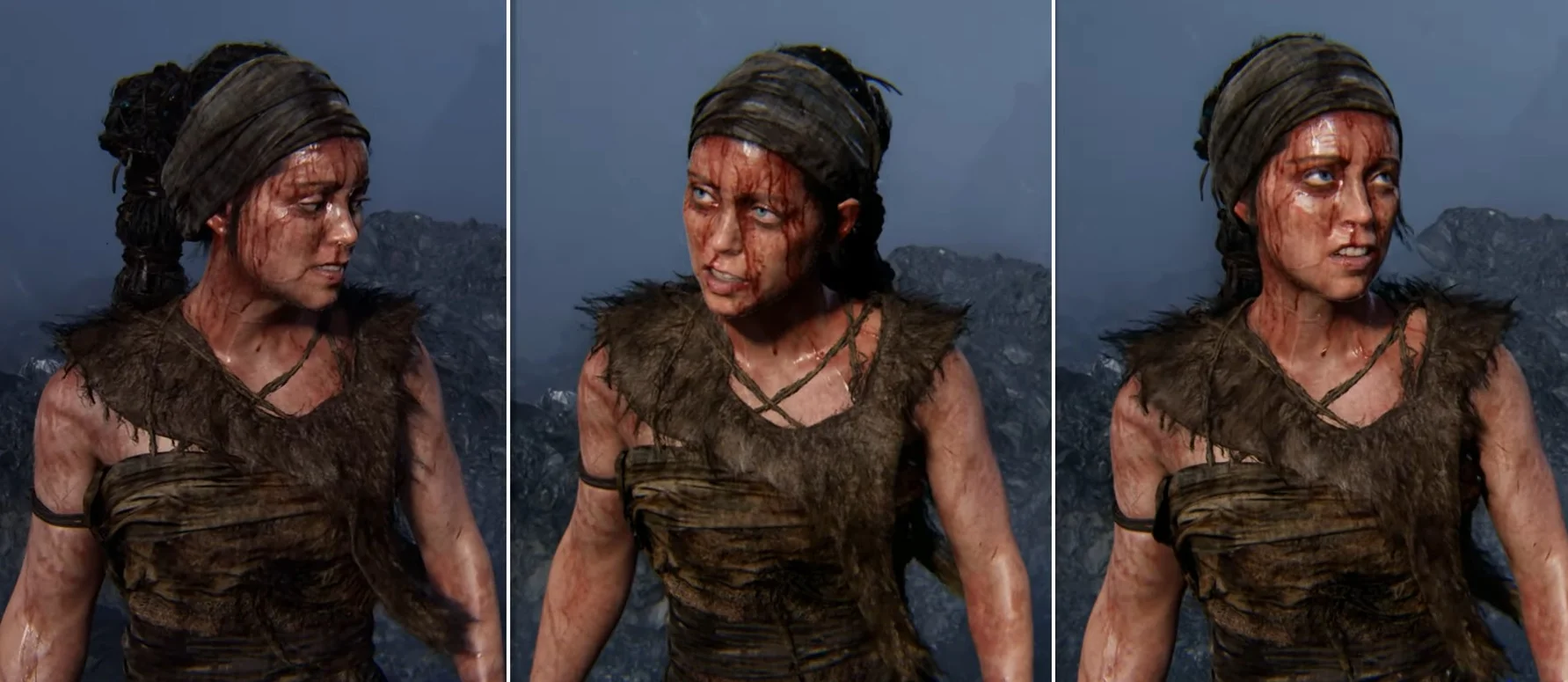 Графику Senuaʼs Saga: Hellblade 2 на PС сравнили с версиями для PlayStation 5 и PS5 Pro - изображение 1