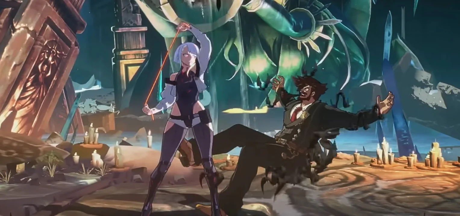 Авторы Guilty Gear Strive показали все способности Люси из аниме Cyberpunk: Edgerunners - изображение 1