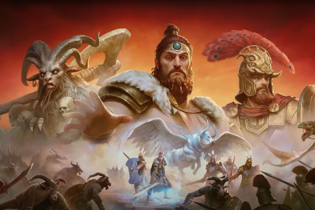 Обложка: видеоигра RuneQuest: Warlords