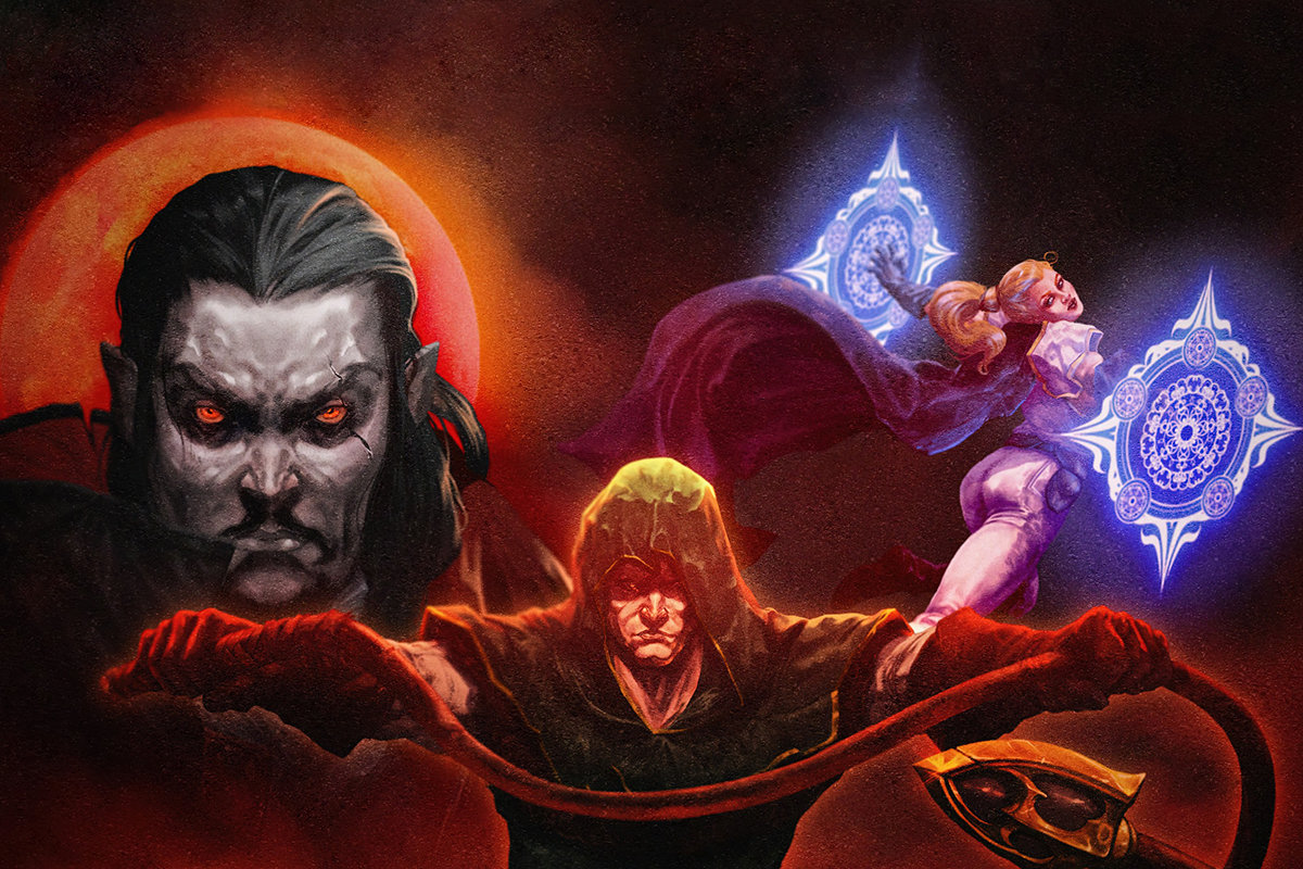Обложка: видеоигра Vampire Survivors