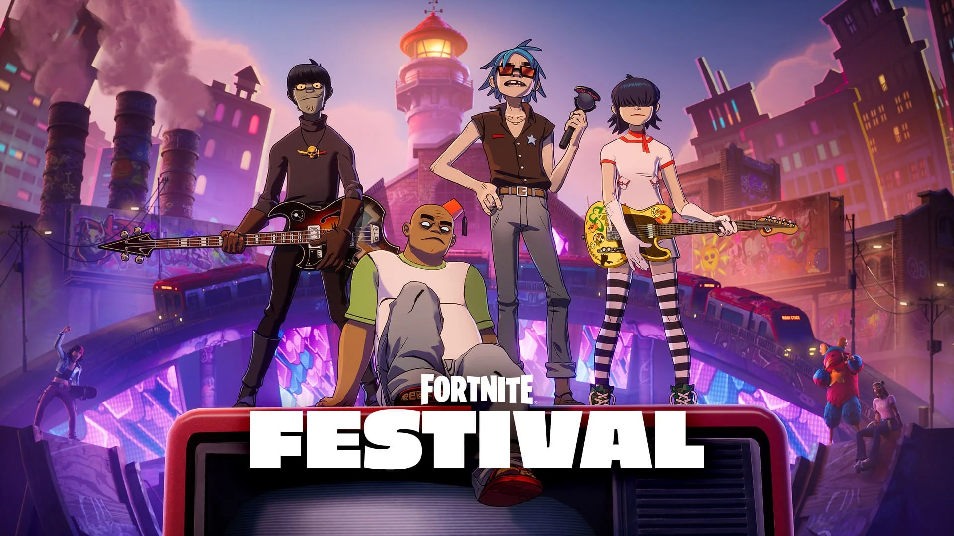 Разработчики Fortnite подтвердили информацию о коллаборации с Gorillaz