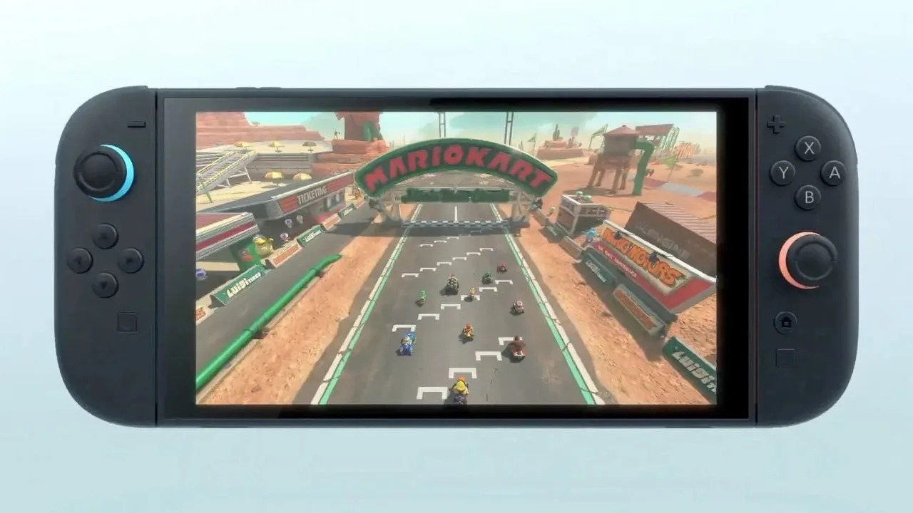 Обложка: постер Nintendo Switch 2