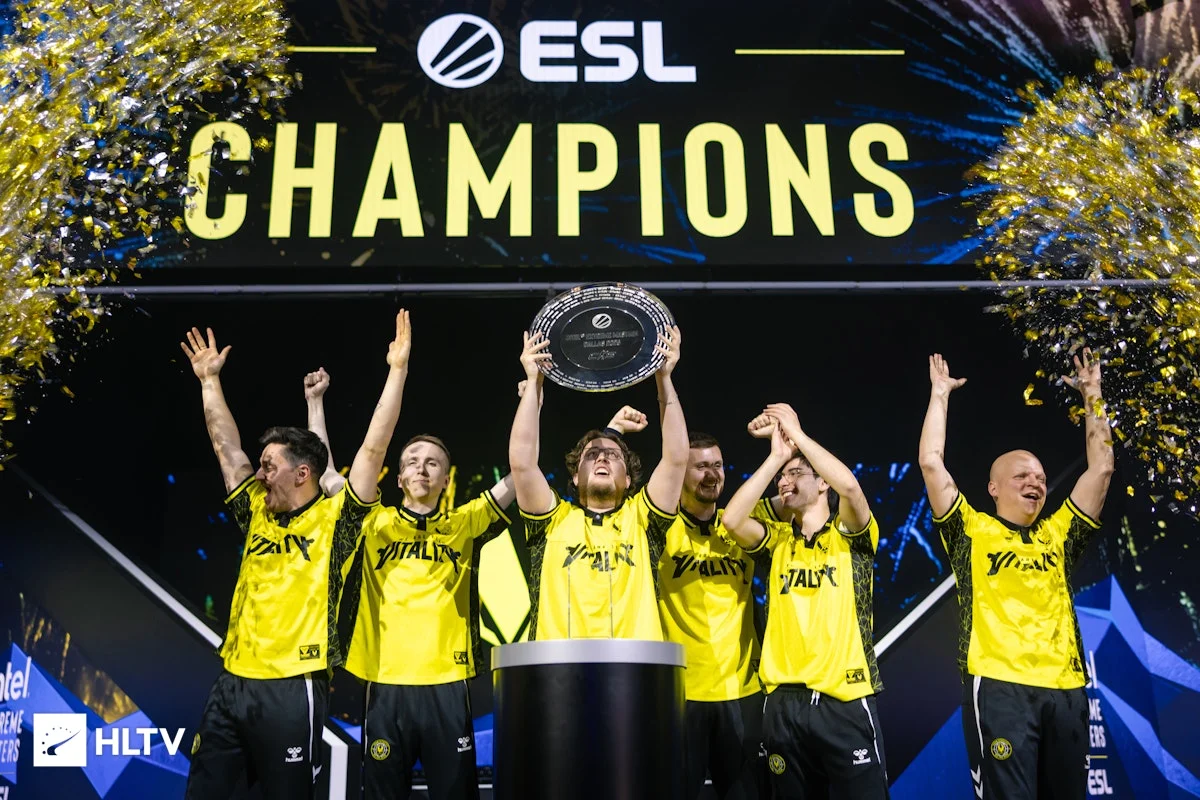 Team Vitality взяла верх над M80 в BLAST Open London 2025 по Counter-Strike 2